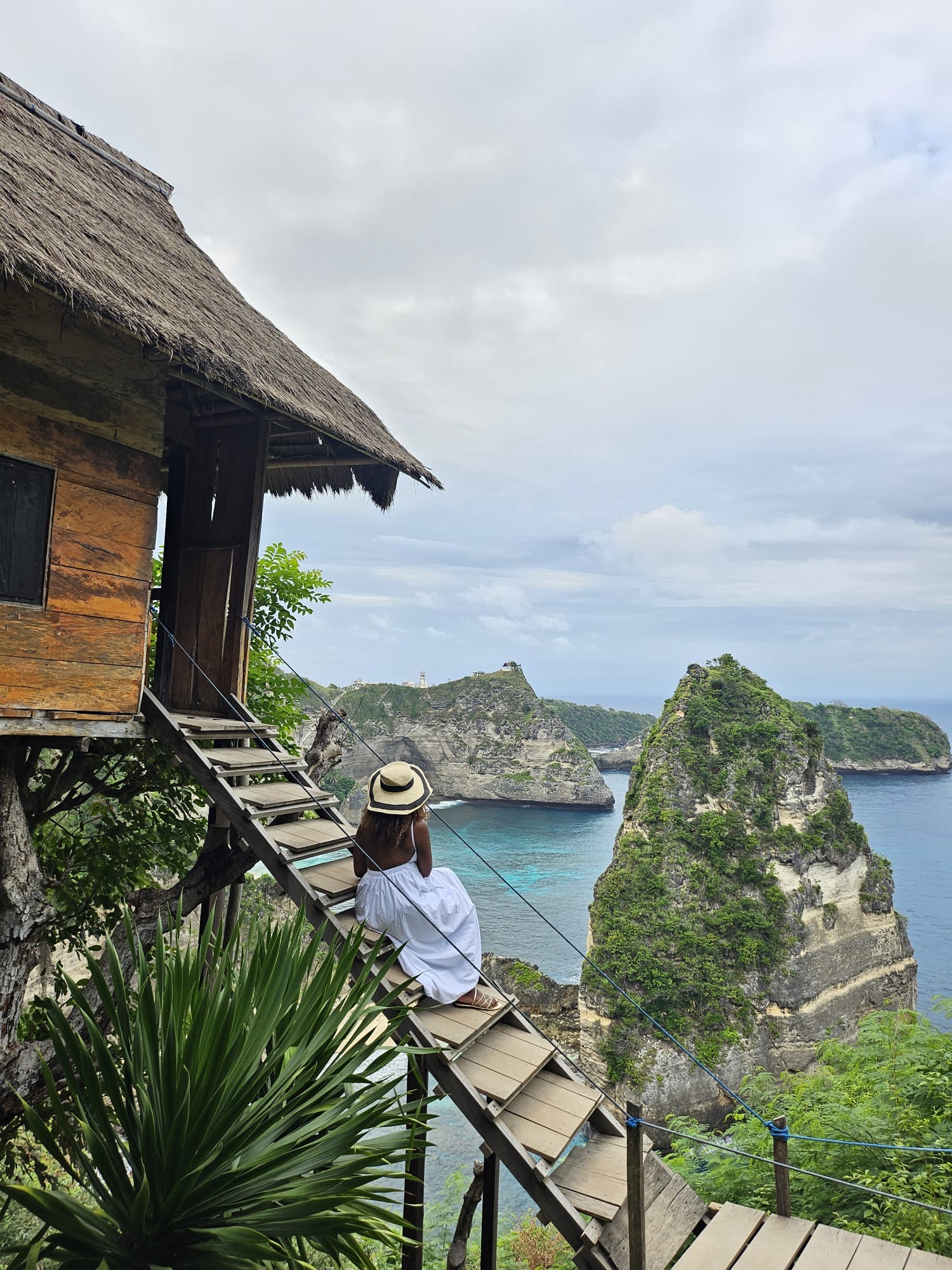Bali cliff view