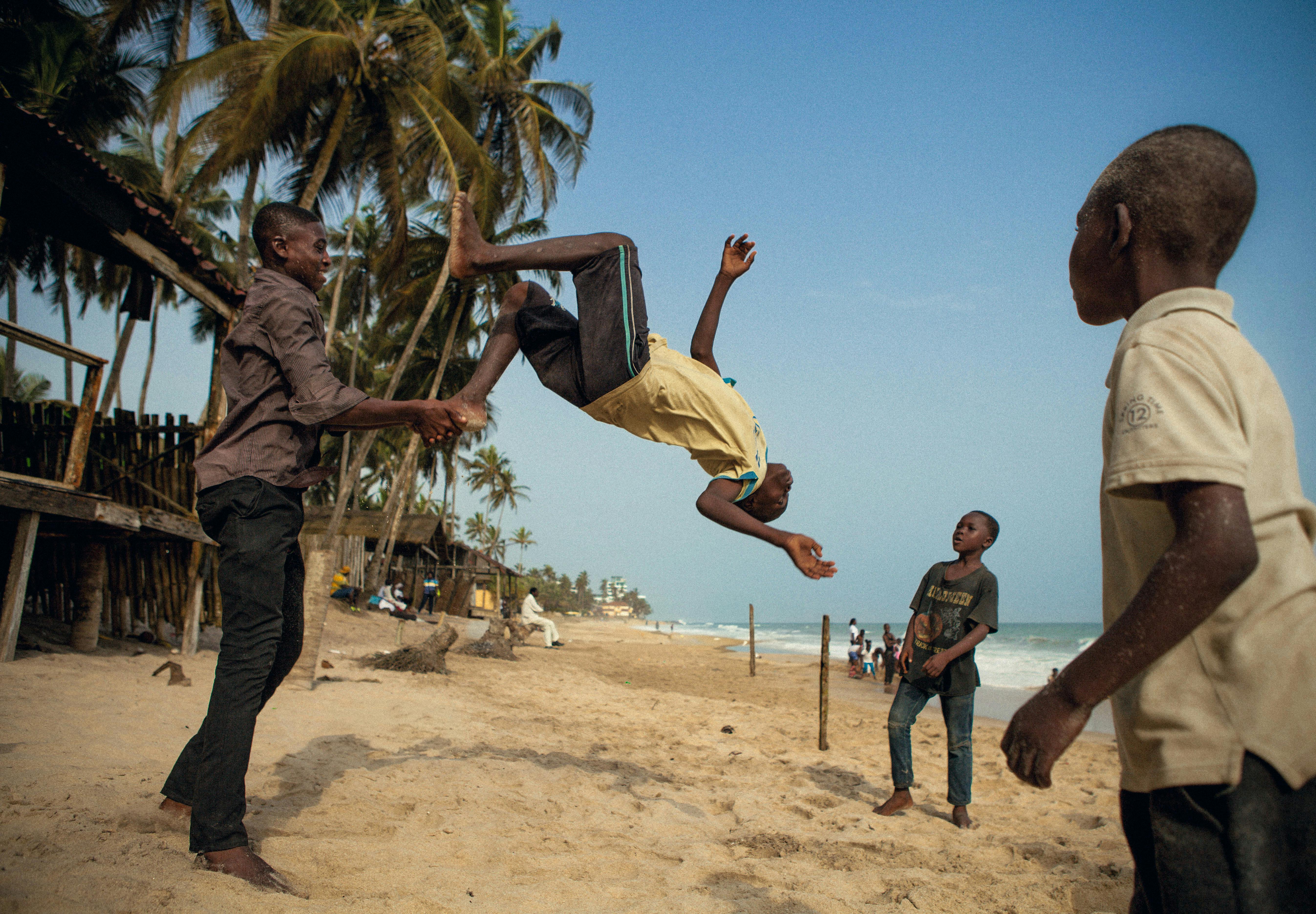 Ghana community moment