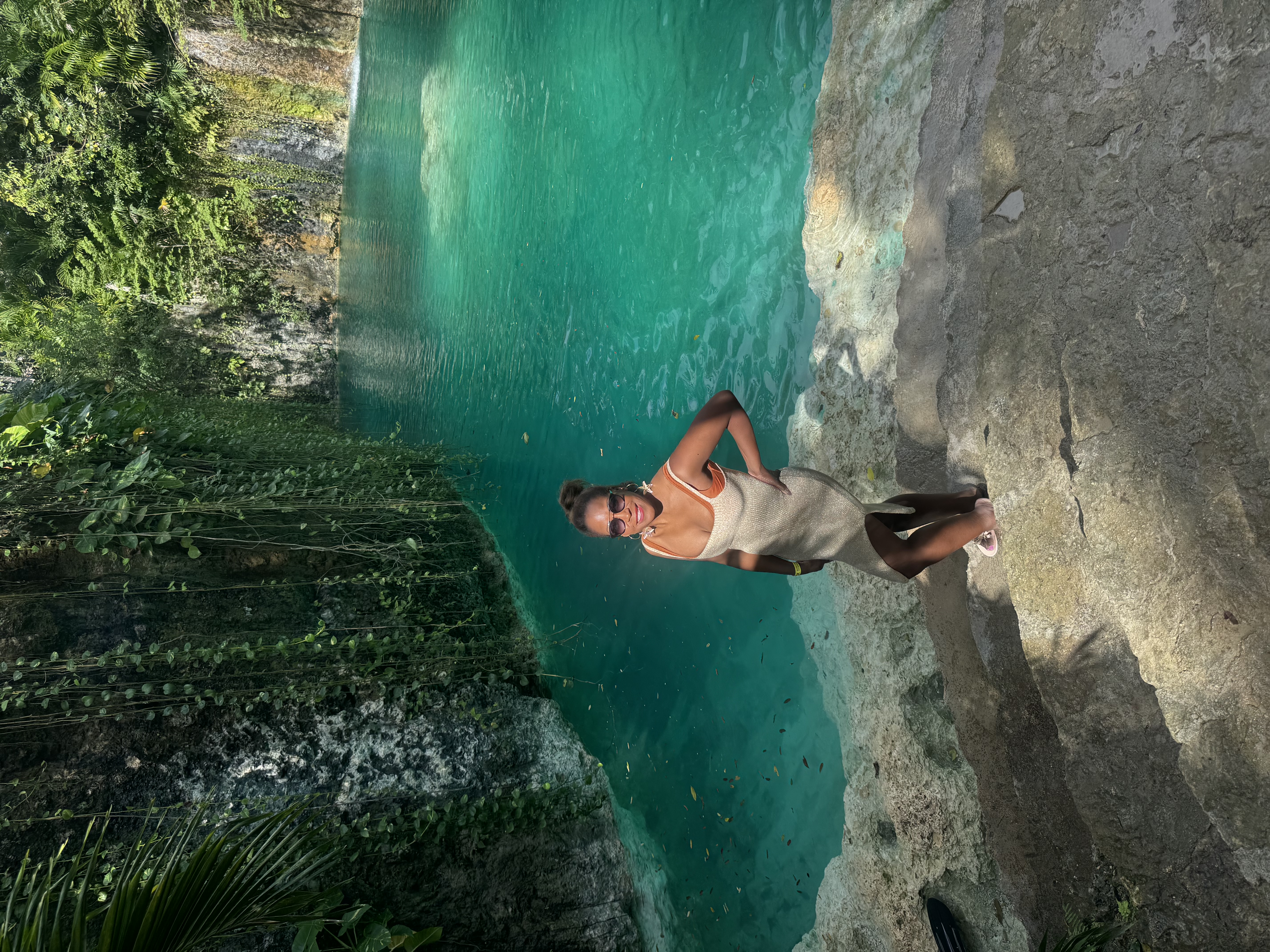 Tulum blue water